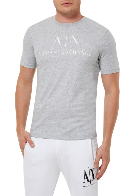 Armani Exchange Core Logo-Print T-Shirt